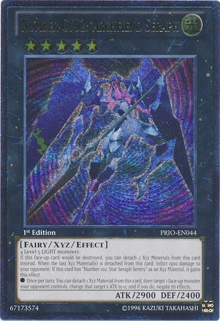 Number C102: Archfiend Seraph [PRIO-EN044] Ultimate Rare | The CG Realm