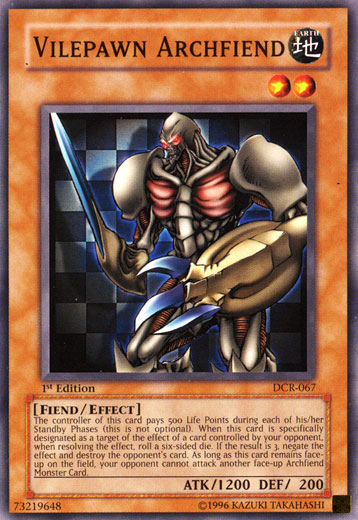 Vilepawn Archfiend [DCR-067] Common | The CG Realm