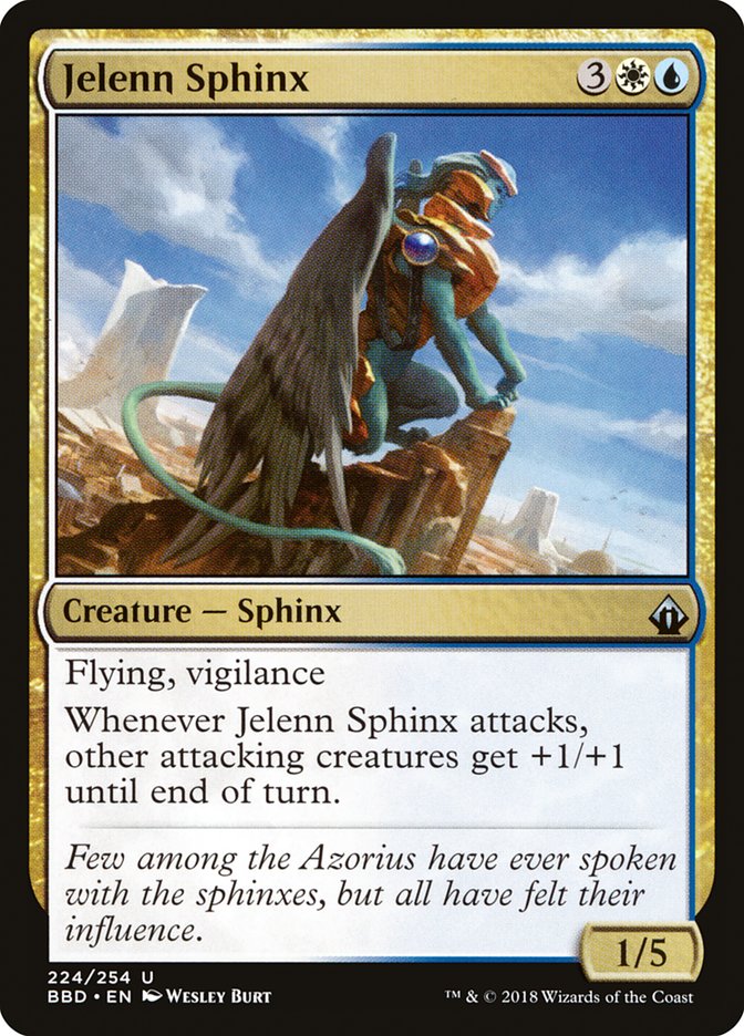 Jelenn Sphinx [Battlebond] | The CG Realm