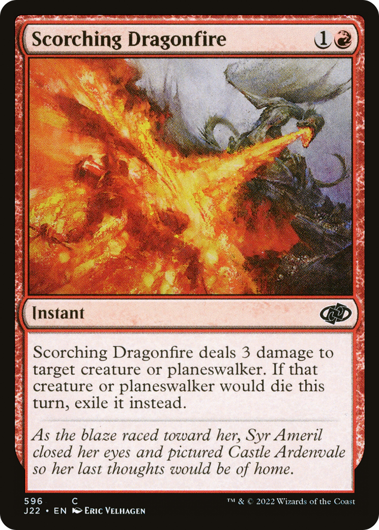 Scorching Dragonfire [Jumpstart 2022] | The CG Realm