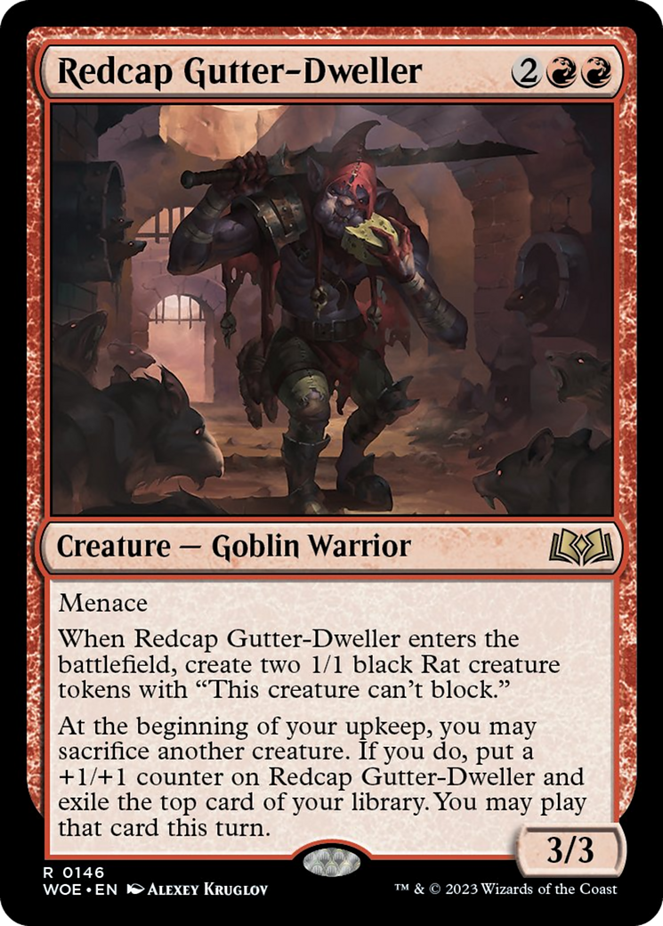 Redcap Gutter-Dweller [Wilds of Eldraine] | The CG Realm