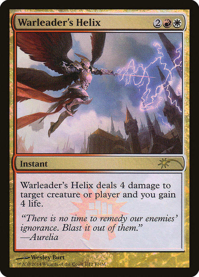 Warleader's Helix [Friday Night Magic 2014] | The CG Realm