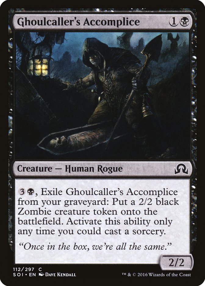 Ghoulcaller's Accomplice [Shadows over Innistrad] | The CG Realm
