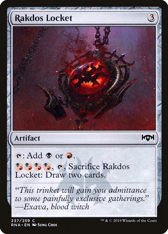 Rakdos Locket [Ravnica Allegiance] | The CG Realm