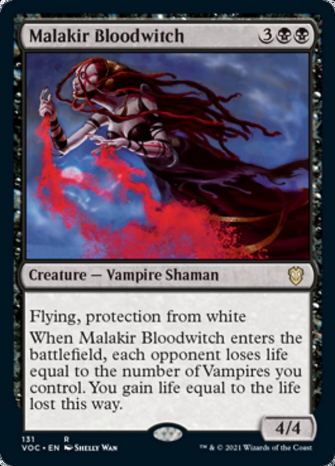 Malakir Bloodwitch [Innistrad: Crimson Vow Commander] | The CG Realm