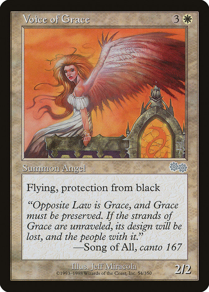 Voice of Grace [Urza's Saga] | The CG Realm