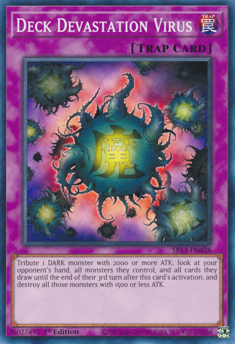 Deck Devastation Virus [SR13-EN038] Common | The CG Realm