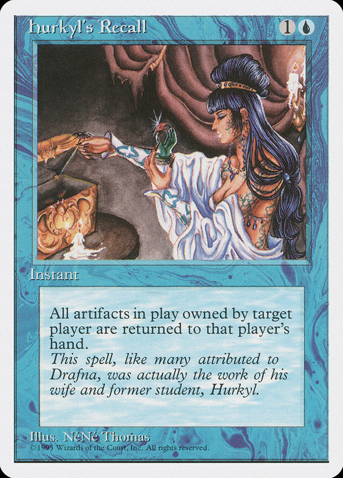 Hurkyl's Recall [Fourth Edition] | The CG Realm