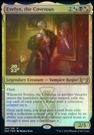 Evelyn, the Covetous [Streets of New Capenna Prerelease Promos] | The CG Realm