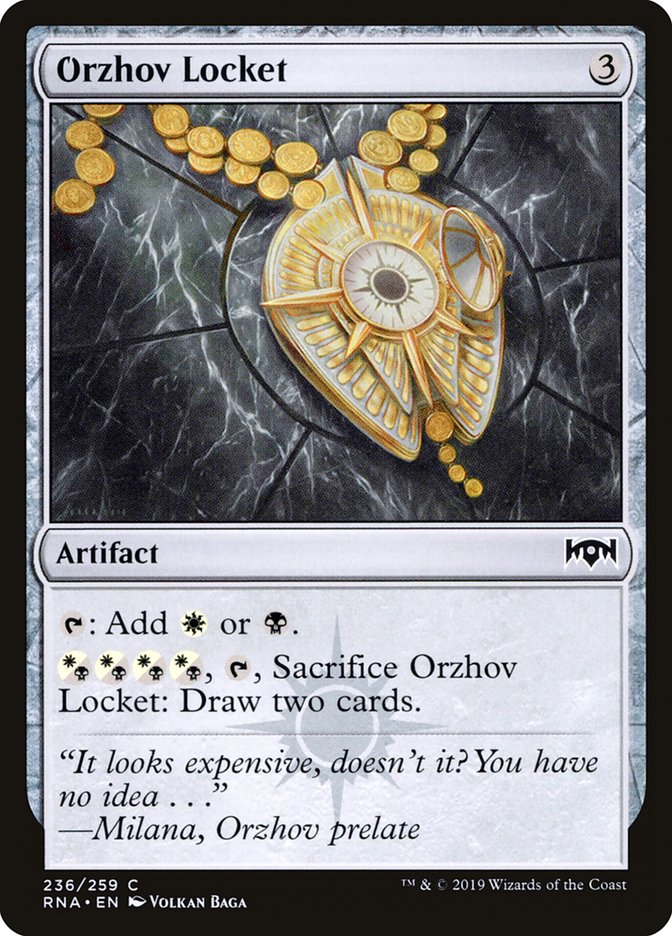 Orzhov Locket [Ravnica Allegiance] | The CG Realm