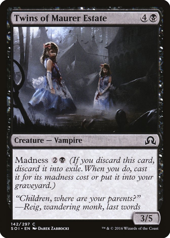 Twins of Maurer Estate [Shadows over Innistrad] | The CG Realm