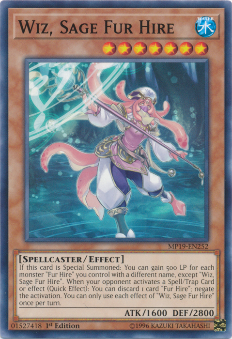 Wiz, Sage Fur Hire [MP19-EN252] Common | The CG Realm