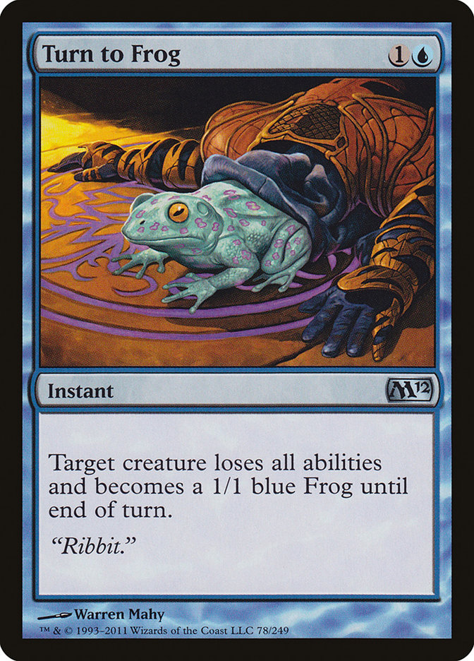 Turn to Frog [Magic 2012] | The CG Realm