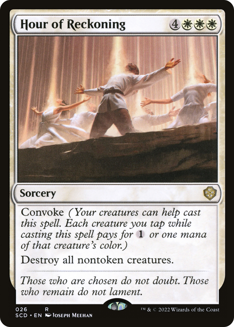 Hour of Reckoning [Starter Commander Decks] | The CG Realm