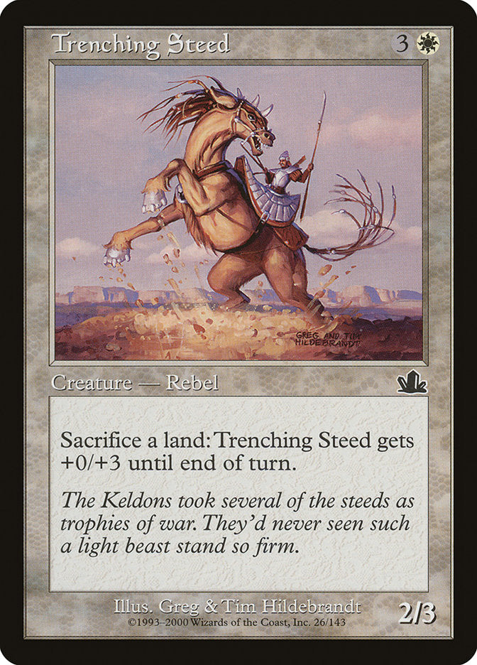 Trenching Steed [Prophecy] | The CG Realm