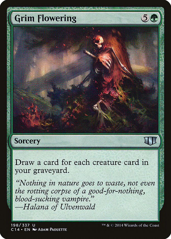 Grim Flowering [Commander 2014] | The CG Realm