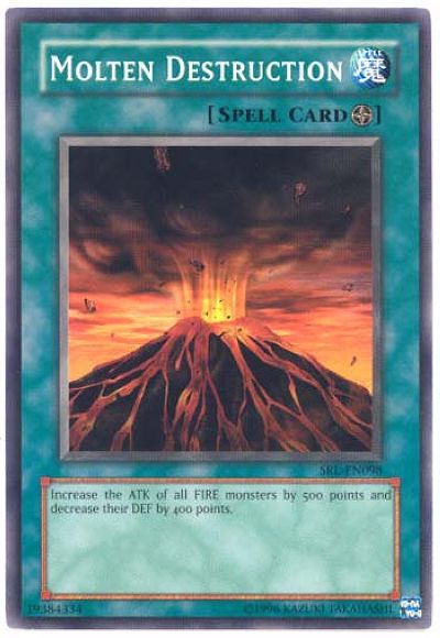 Molten Destruction [SRL-098] Common | The CG Realm