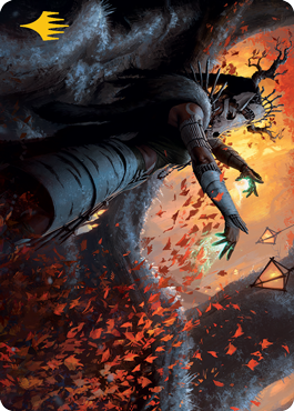 Dawnhart Rejuvenator Art Card (Gold-Stamped Signature) [Innistrad: Midnight Hunt Art Series] | The CG Realm
