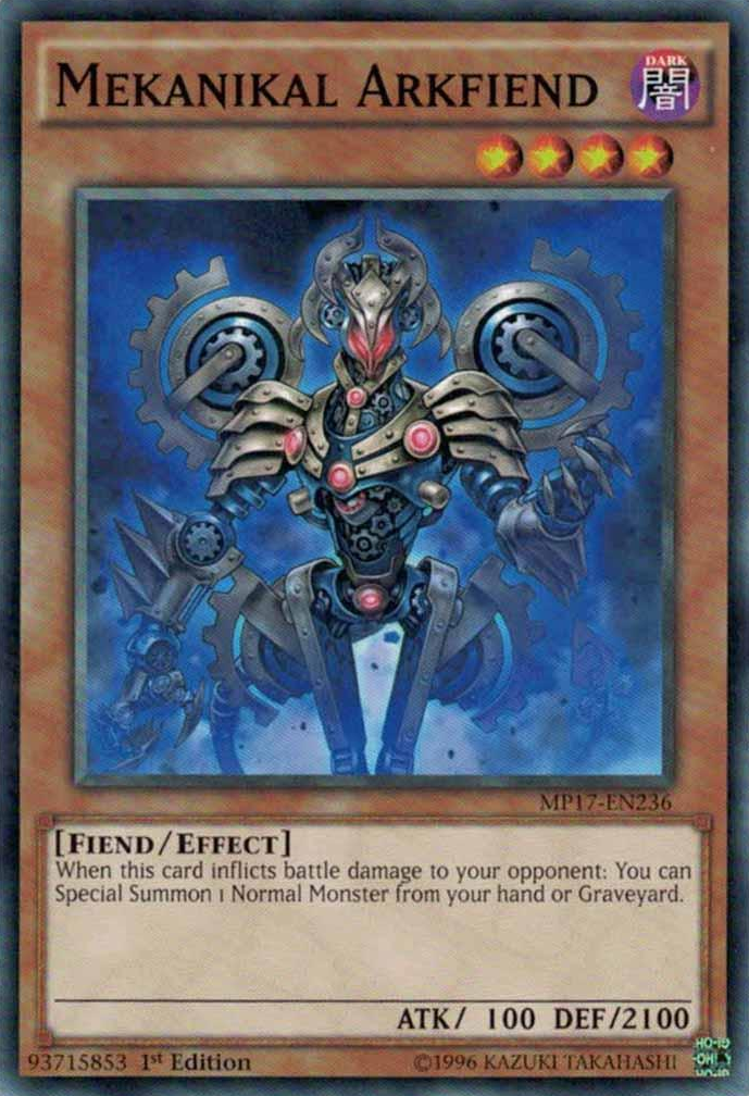 Mekanikal Arkfiend [MP17-EN236] Common | The CG Realm