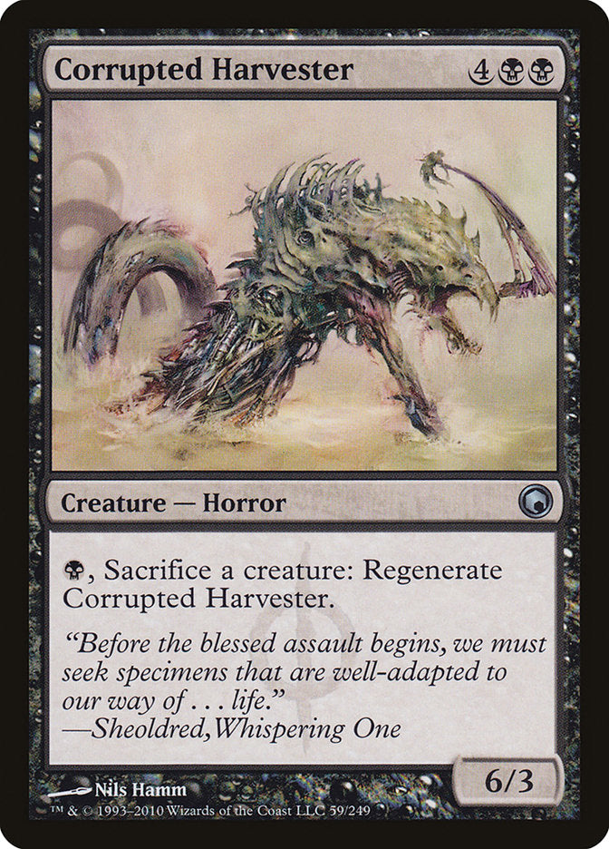 Corrupted Harvester [Scars of Mirrodin] | The CG Realm
