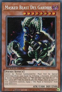 Masked Beast Des Gardius (Secret) [SBCB-EN107] Secret Rare | The CG Realm