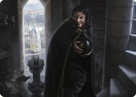 Grima, Saruman's Footman Art Card [The Lord of the Rings: Tales of Middle-earth Art Series] | The CG Realm