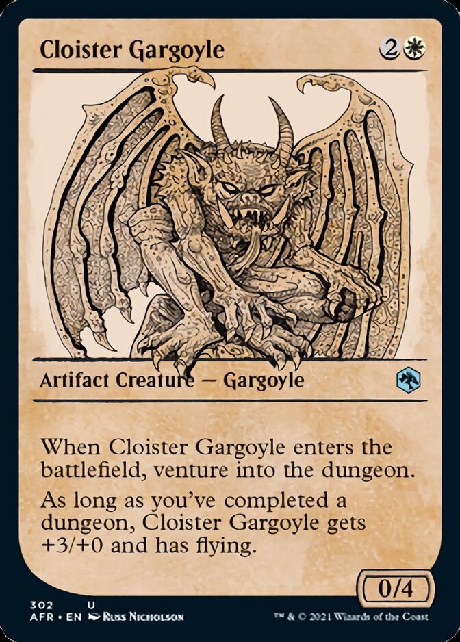 Cloister Gargoyle (Showcase) [Dungeons & Dragons: Adventures in the Forgotten Realms] | The CG Realm
