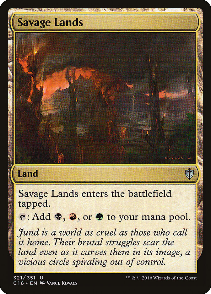 Savage Lands [Commander 2016] | The CG Realm