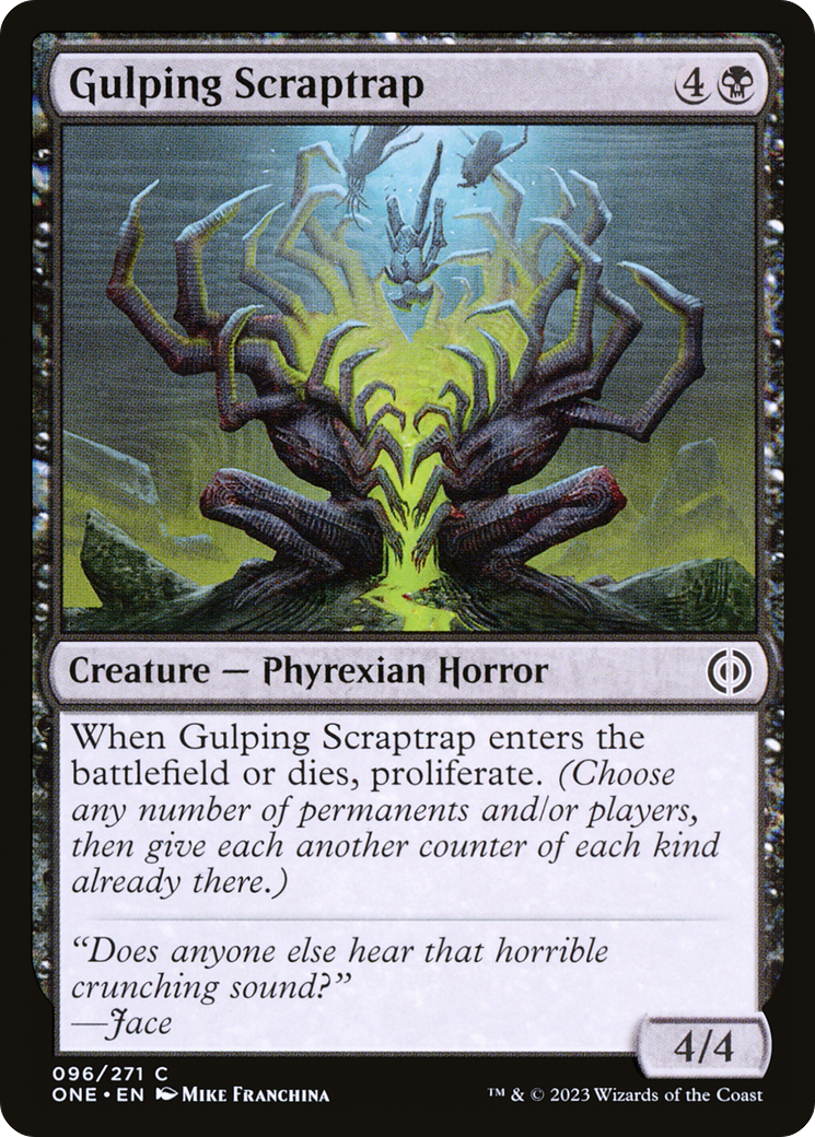 Gulping Scraptrap [Phyrexia: All Will Be One] | The CG Realm