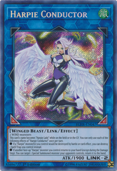 Harpie Conductor [BLHR-EN047] Secret Rare | The CG Realm