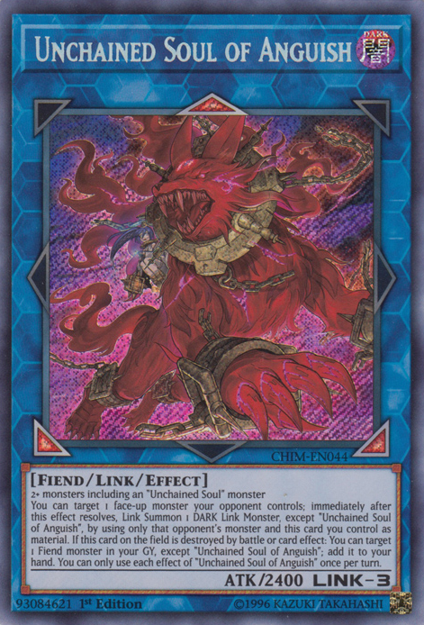Unchained Soul of Anguish [CHIM-EN044] Secret Rare | The CG Realm
