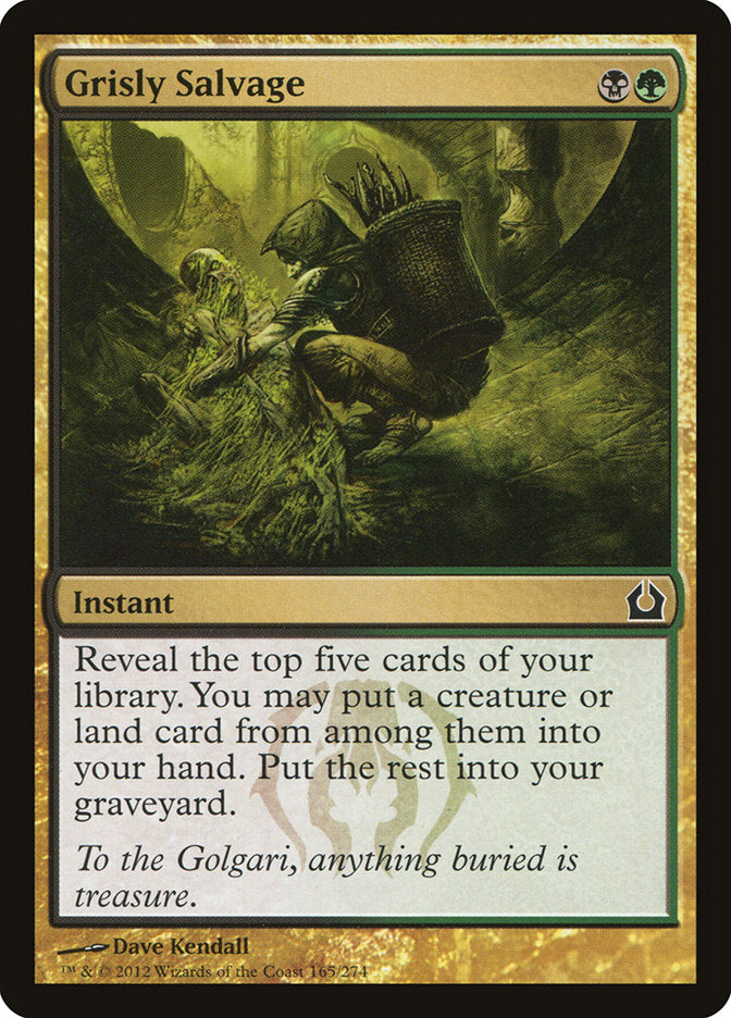 Grisly Salvage [Return to Ravnica] | The CG Realm
