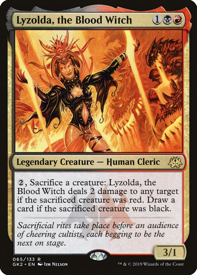 Lyzolda, the Blood Witch [Ravnica Allegiance Guild Kit] | The CG Realm