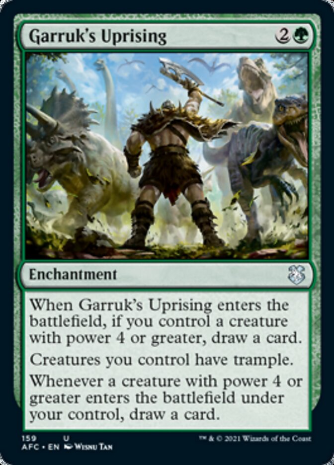 Garruk's Uprising [Dungeons & Dragons: Adventures in the Forgotten Realms Commander] | The CG Realm