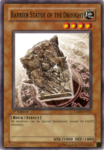 Barrier Statue of the Drought [CDIP-EN022] Common | The CG Realm
