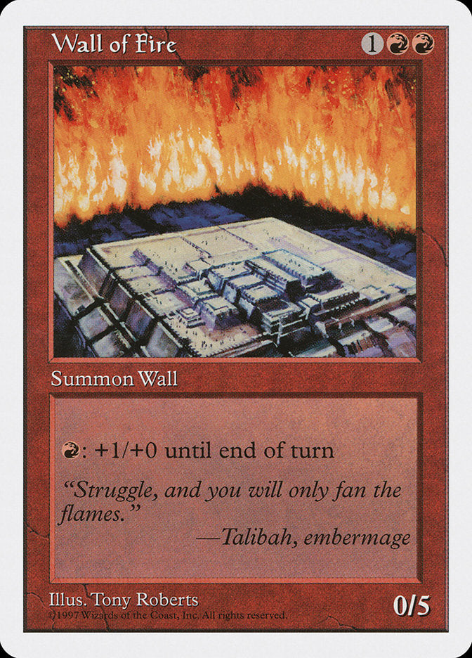 Wall of Fire [Fifth Edition] | The CG Realm