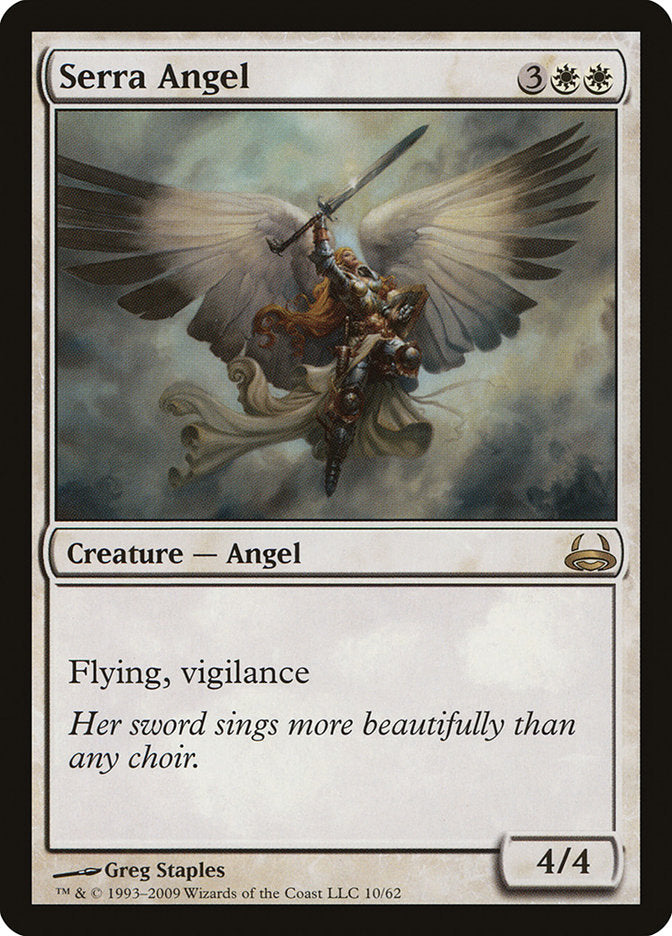 Serra Angel [Duel Decks: Divine vs. Demonic] | The CG Realm
