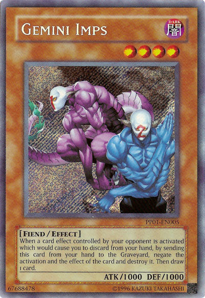 Gemini Imps [PP01-EN005] Secret Rare | The CG Realm