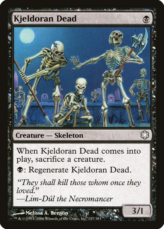 Kjeldoran Dead [Coldsnap Theme Decks] | The CG Realm