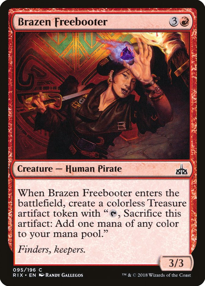 Brazen Freebooter [Rivals of Ixalan] | The CG Realm