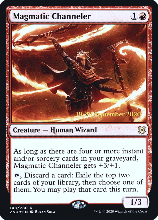 Magmatic Channeler [Zendikar Rising Prerelease Promos] | The CG Realm