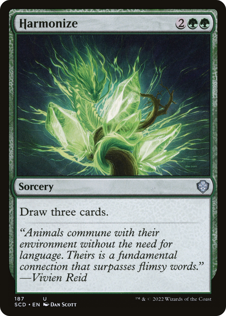 Harmonize [Starter Commander Decks] | The CG Realm
