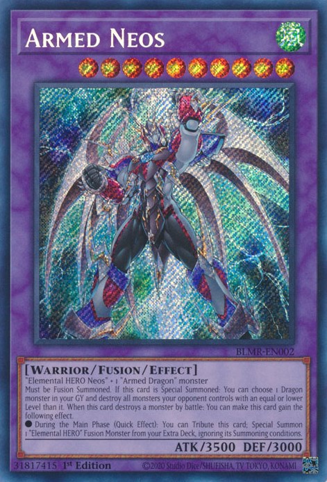 Armed Neos [BLMR-EN002] Secret Rare | The CG Realm