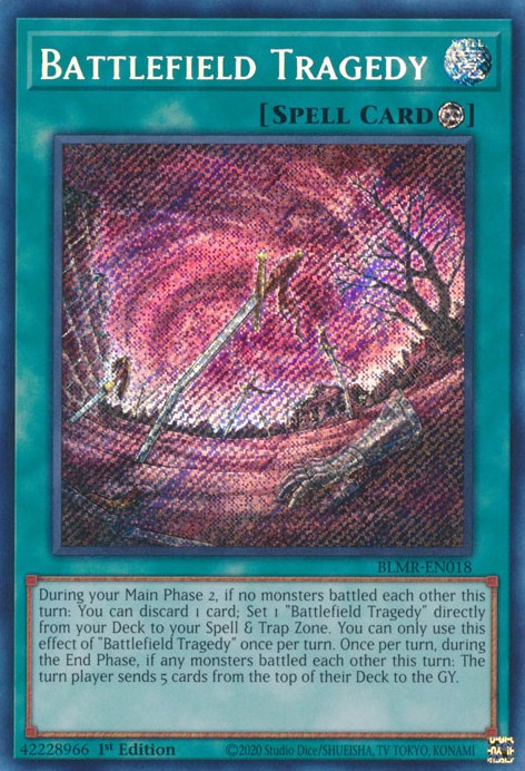 Battlefield Tragedy [BLMR-EN018] Secret Rare | The CG Realm