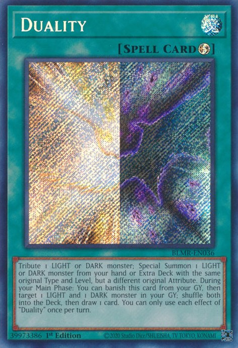 Duality [BLMR-EN036] Secret Rare | The CG Realm