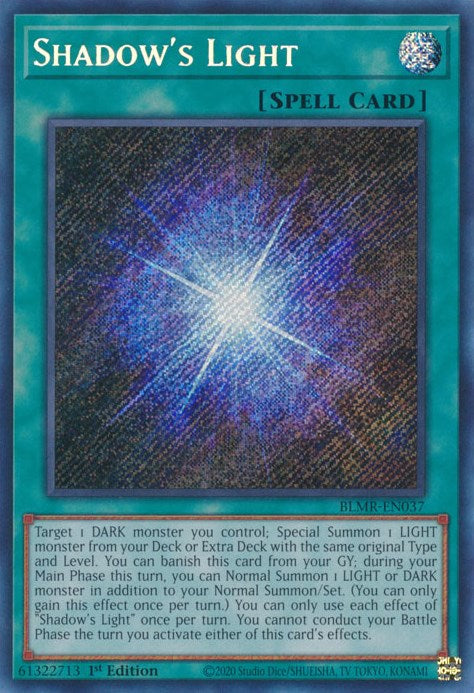Shadow's Light [BLMR-EN037] Secret Rare | The CG Realm