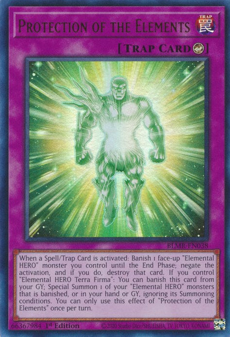 Protection of the Elements [BLMR-EN038] Ultra Rare | The CG Realm
