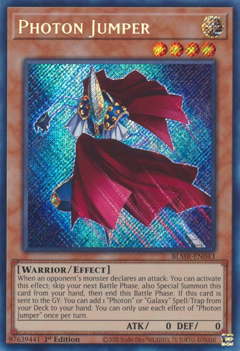 Photon Jumper [BLMR-EN043] Secret Rare | The CG Realm