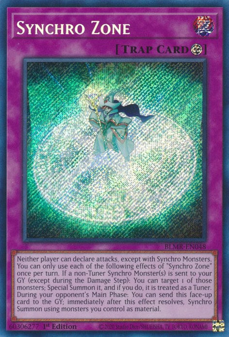Synchro Zone [BLMR-EN048] Secret Rare | The CG Realm