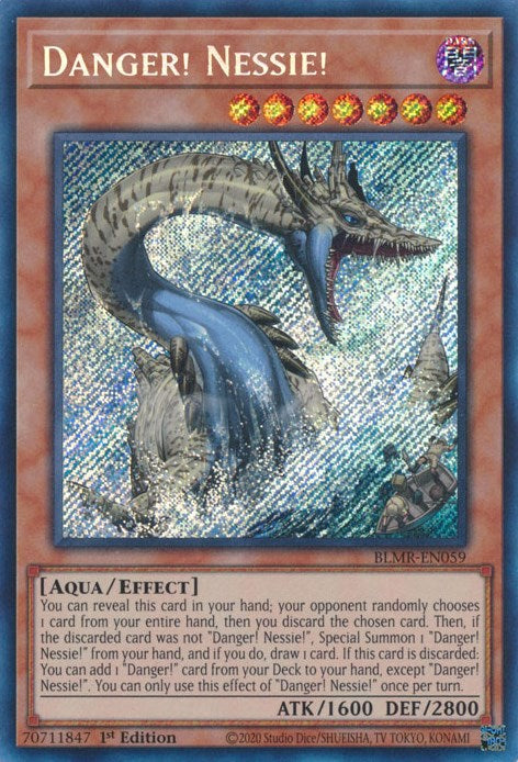 Danger! Nessie! [BLMR-EN059] Secret Rare | The CG Realm